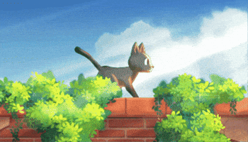 Studio Ghibli Cat GIF by eaJ