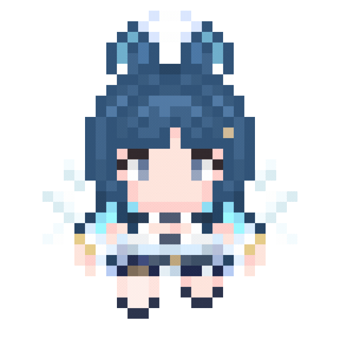 Pixel 8Bit Sticker