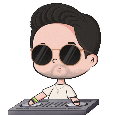 Party Dj Sticker
