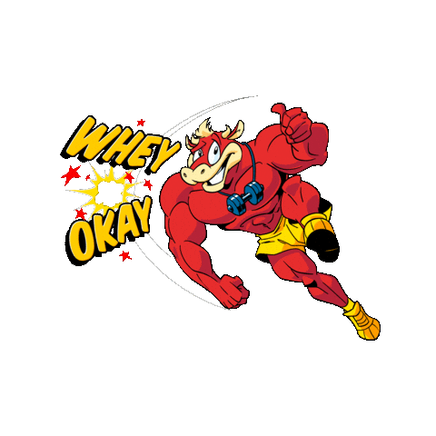 Whey Okay Sticker
