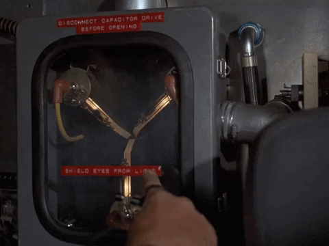 Flux Capacitor GIF by Back to the Future Trilogy - Find & Share on GIPHY