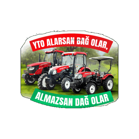 Tractor Yto Sticker by Agritex.az