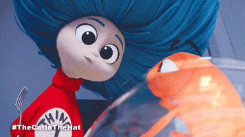 Scared The Cat In The Hat GIF by Warner Bros. Pictures