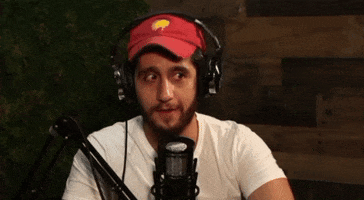 Podcast Funny Reaction GIF by Wesam's World