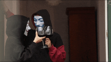 V For Vendetta Drink GIF by K!NGDOM