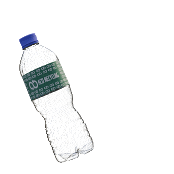 Plasticbottle Sticker by AcoRecycling