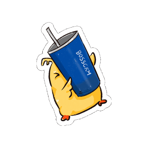 Boss Freezer Sticker by Sukee