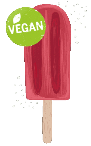 Vegan Popsicle Sticker