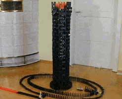 domino tower GIF