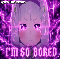 Im So Bored Re Zero GIF