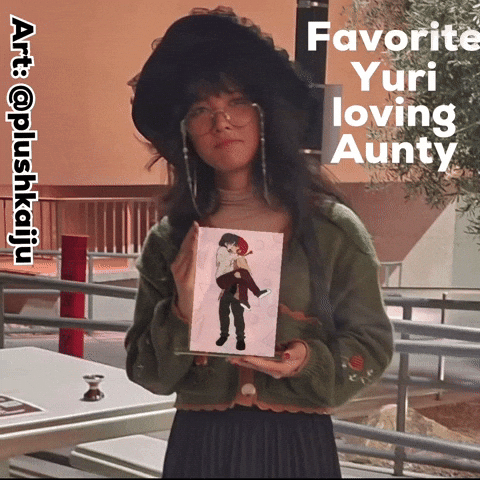 Yuri Aunty GIF