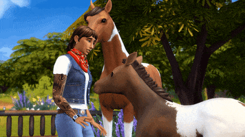 Baby Horse Love GIF by The Sims