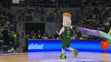 Happy Sport GIF by Basketball Champions League