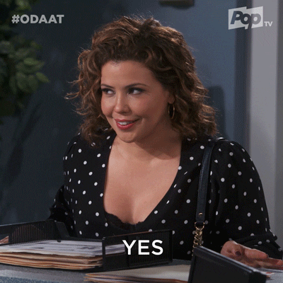 Justina Machado Yes GIF by One Day At A Time