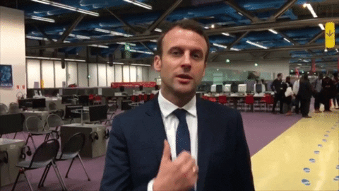 Compte Emmanuel Macron GIF by franceinfo - Find & Share on GIPHY