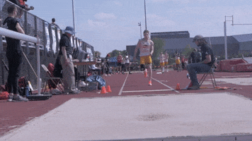 Track And Field Lewis GIF by NDSU Athletics