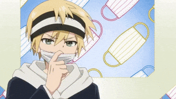 Face Mask Weekly Shonen Jump GIF