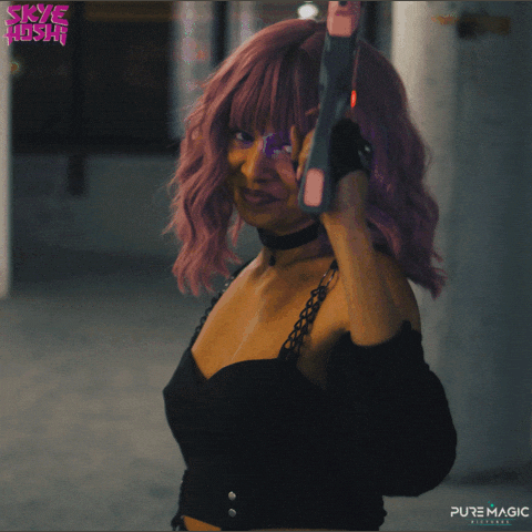 Hands Up Gun GIF by PureMagicPictures