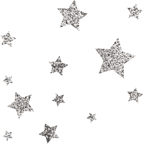 Stars Glitter Sticker by laukyts