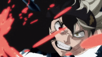 angry black clover GIF by Funimation