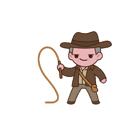 Harrison Ford Indy Sticker by Indiana Jones