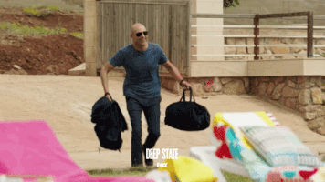 happy mark strong GIF