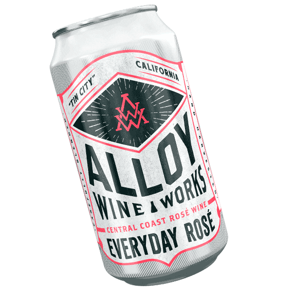 Central Coast Rosã© Sticker by Tin City Cider Co.