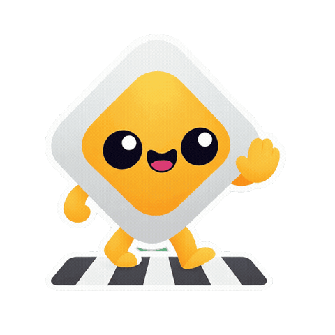 Walking Driving Sticker by Varordakan Tester