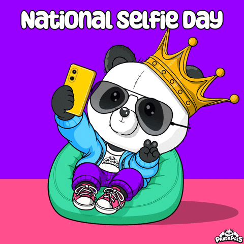 Social Media Wink GIF by PandaPals