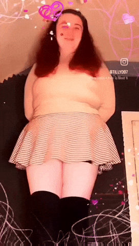 Nervous Cute Girl GIF