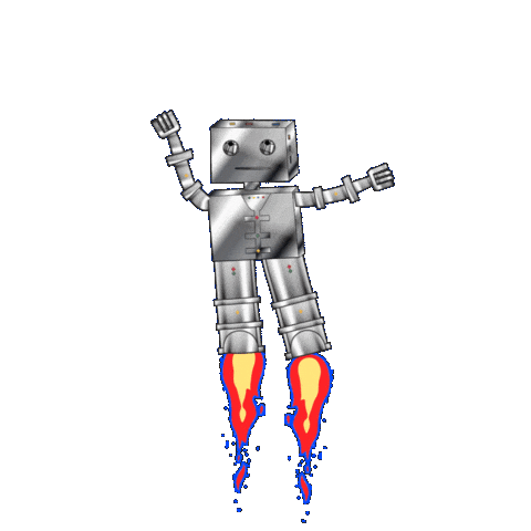 Flying Sci-Fi Sticker by GT8Studios