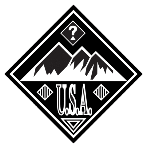Mountain Camping Sticker by GUESS JEANS USA