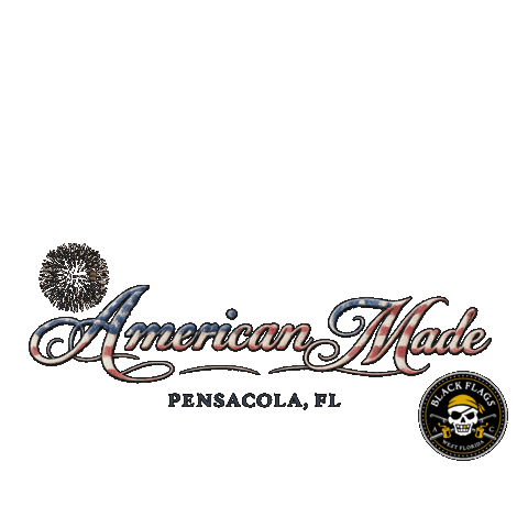 Americanmade Sticker by Pensacola GIPHY