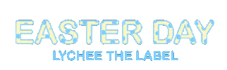 Easter Day Sticker by Lychee the Label