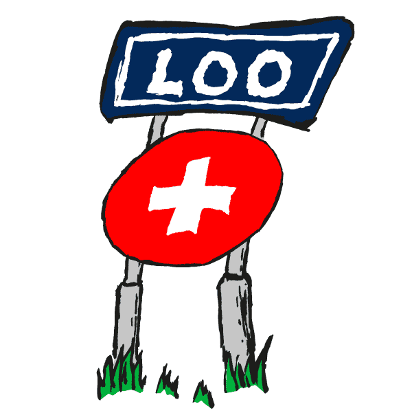 Willem Tell Loo Sticker