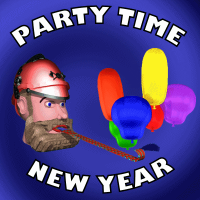 New Year Party GIF