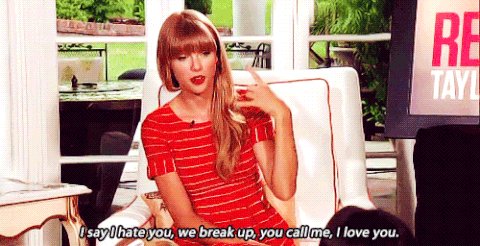 we are never ever getting back together