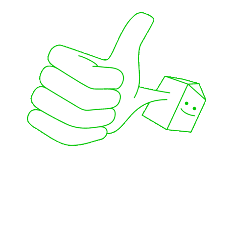 Paris Thumbs Up Sticker by MAISON SAGAN