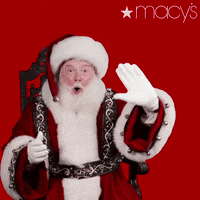 Santa Claus Hello GIF by Macy's