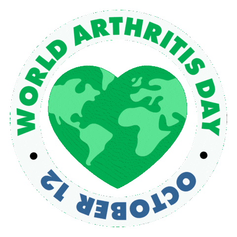 Heart World Sticker by Arthritis Foundation