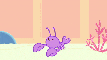 under the sea love GIF by Molang