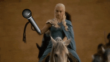 Game Of Thrones Mic Drop GIF