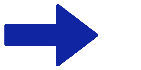 blue arrow transparent