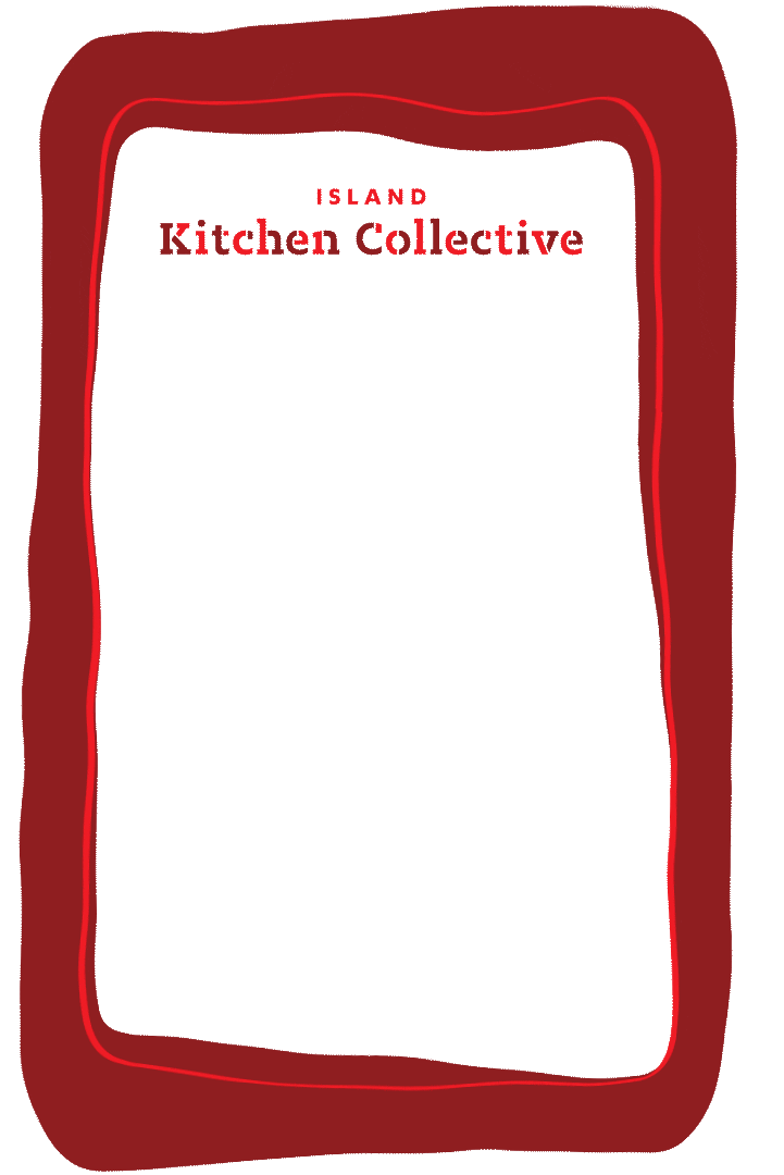 Island Kitchen Collective Sticker