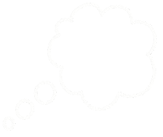 Thinking Bubbles Sticker