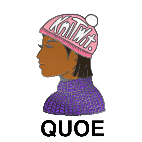 Brain Crochet Sticker