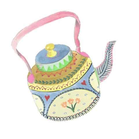 India Drawing Sticker by Oilily