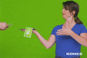 happy make it rain GIF by Kohl's