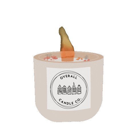 Overall Candle and Co Sticker