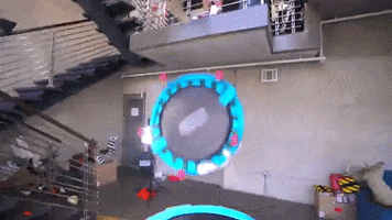 jump fail GIF by Guava Juice